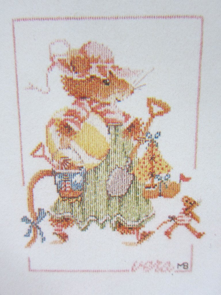 Vera de Muis naar het Strand BorduurPatroon M.Bastin Lanarte, Hobby en Vrije tijd, Ophalen of Verzenden, Zo goed als nieuw, Handborduren