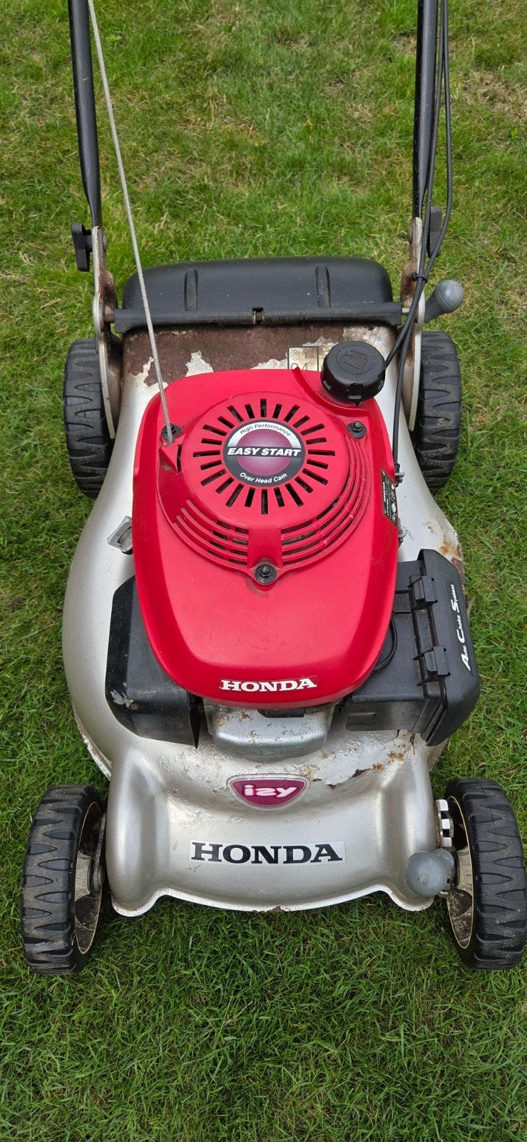 Honda grasmaaier met opvangzak - Gebruikt, Ophalen, Cirkelmaaier, Honda, Gebruikt