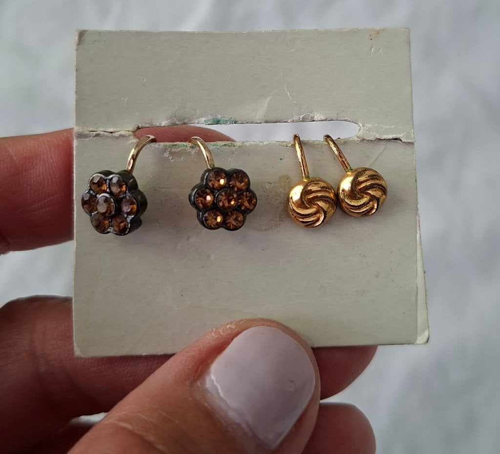 oorbellen clips, Sieraden, Tassen en Uiterlijk, Oorbellen, Overige materialen, Ophalen of Verzenden, Zo goed als nieuw, Knopjes of Stekers