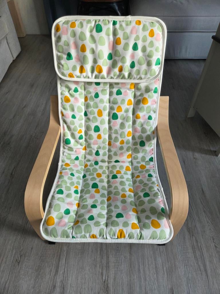 Kinderfauteuil, met kussen stippenpatroon, Ophalen, Nieuw, Stoel(en)