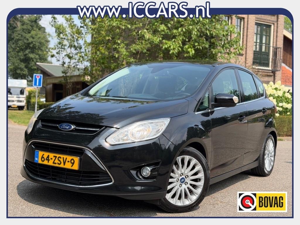 Ford C-MAX 1.0 Titanium - D riem is V.v - Airco - Navi !!!, Voorwielaandrijving, Euro 5, 125 pk, Gebruikt