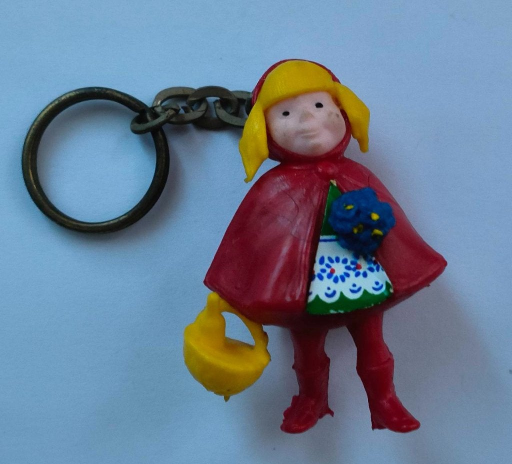 Roodkapje sleutelhanger, Verzamelen, Ophalen of Verzenden, Zo goed als nieuw, Knuffel of Figuurtje