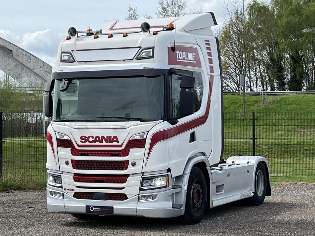 Scania G450 | Highline | Leather seats, Auto's, Vrachtwagens, Stof, Euro 6, Scania, Bedrijf