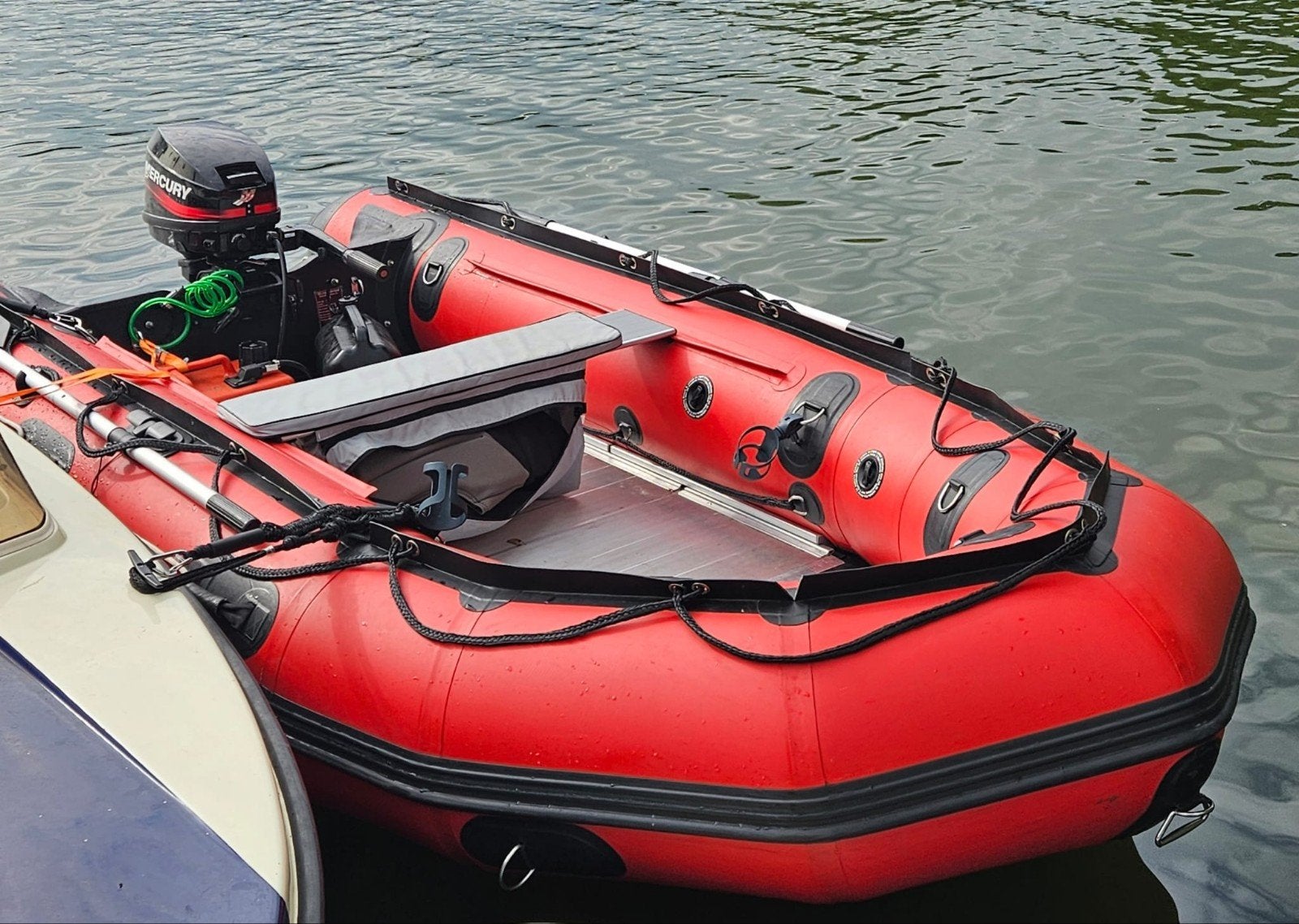 BBLine 3.60meter 8pk mercury, Aluminium, Gebruikt, Inclusief motor, Ophalen