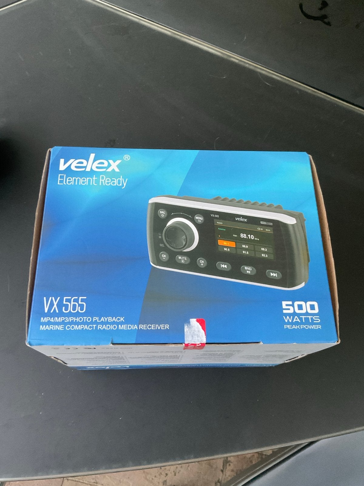 Velex 565 Waterdichte Boot Radio - DAB+, Bluetooth, Video, Ophalen of Verzenden, Nieuw