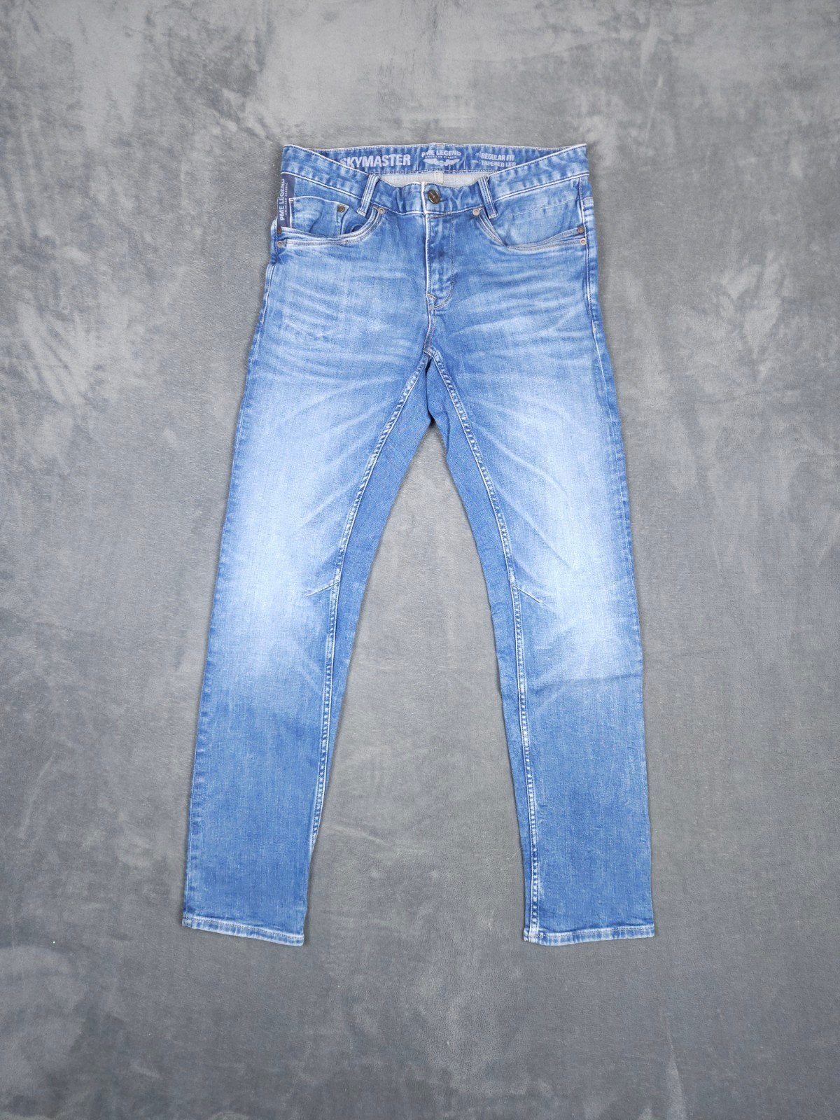 Pme Legend Broek Skymaster W33 L34 Regular Fit Blauw., Kleding | Heren, Spijkerbroeken en Jeans, ., Zo goed als nieuw, ., W33 - W34 (confectie 48/50)