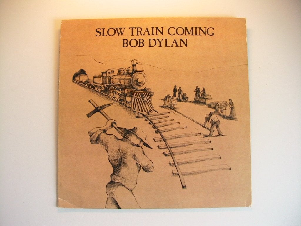LP Bob Dylan - Slow train coming, Verzenden, LP