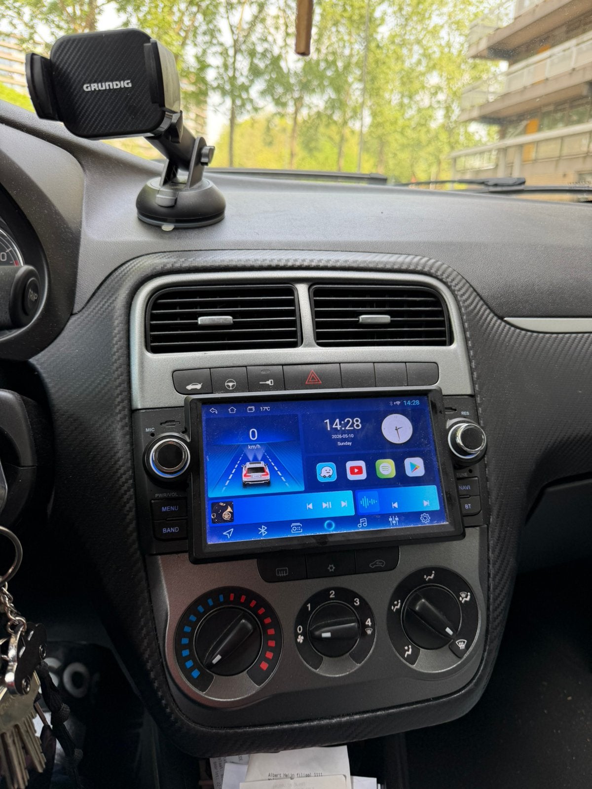 Fiat punto carplay plug & play, Ophalen, Zo goed als nieuw