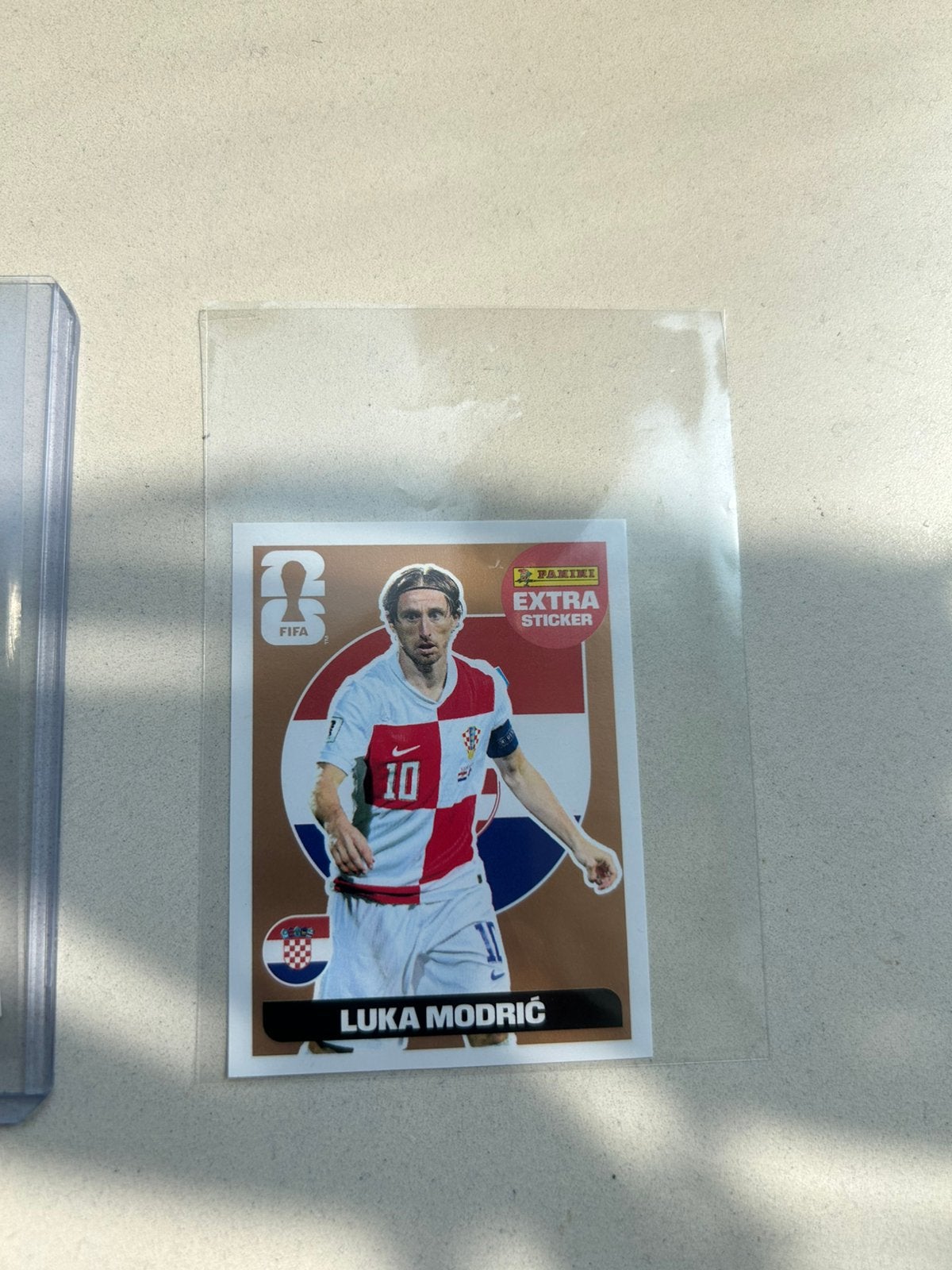 Extra sticker brons Modric, Ophalen of Verzenden, Nieuw