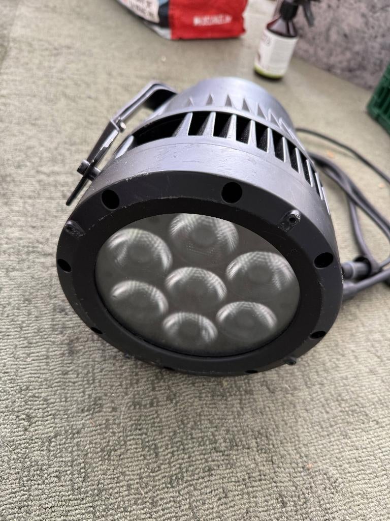 LED PAR podiumlamp 7-LED DMX, Muziek en Instrumenten, Licht en Laser, Ophalen of Verzenden, Gebruikt, Licht