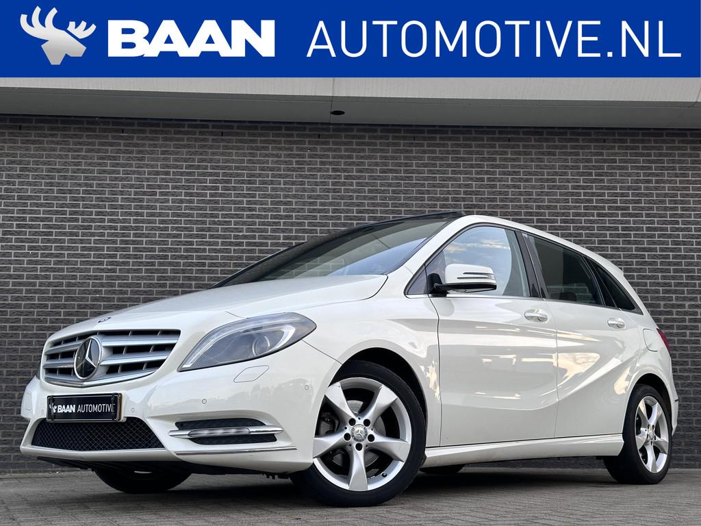Mercedes-Benz B-Klasse 200 Ambition | Panoramadak | Leder |, Auto's, Euro 5, 1325 kg, Gebruikt, Zwart