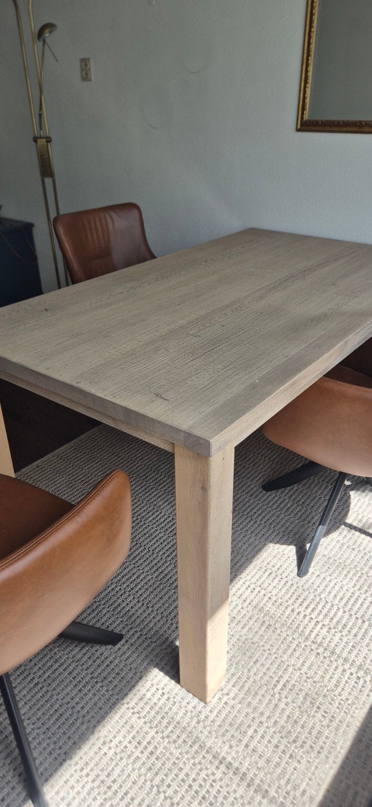 Eettafel te koop. Als nieuw! Merk BKS, Ophalen, Modern, Robuust, 50 tot 100 cm, Zo goed als nieuw