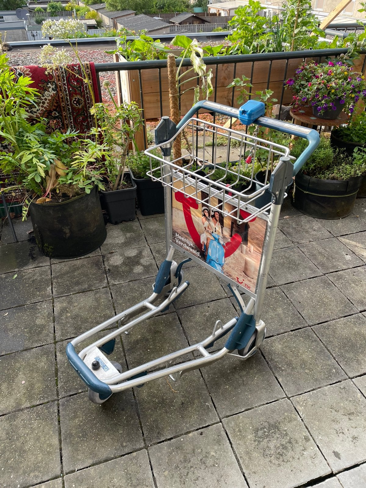 Trolley, 100 liter of meer, Ophalen, Zo goed als nieuw, Transportkar