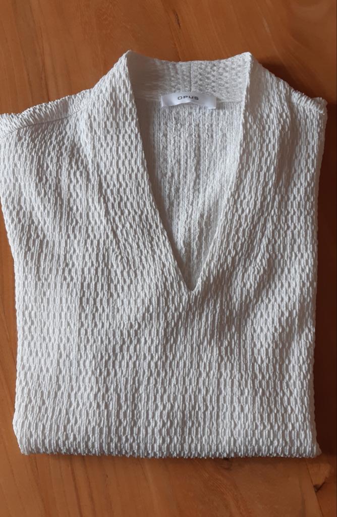 Opus shirt, Ophalen, Wit, Zo goed als nieuw, Maat 36 (S)