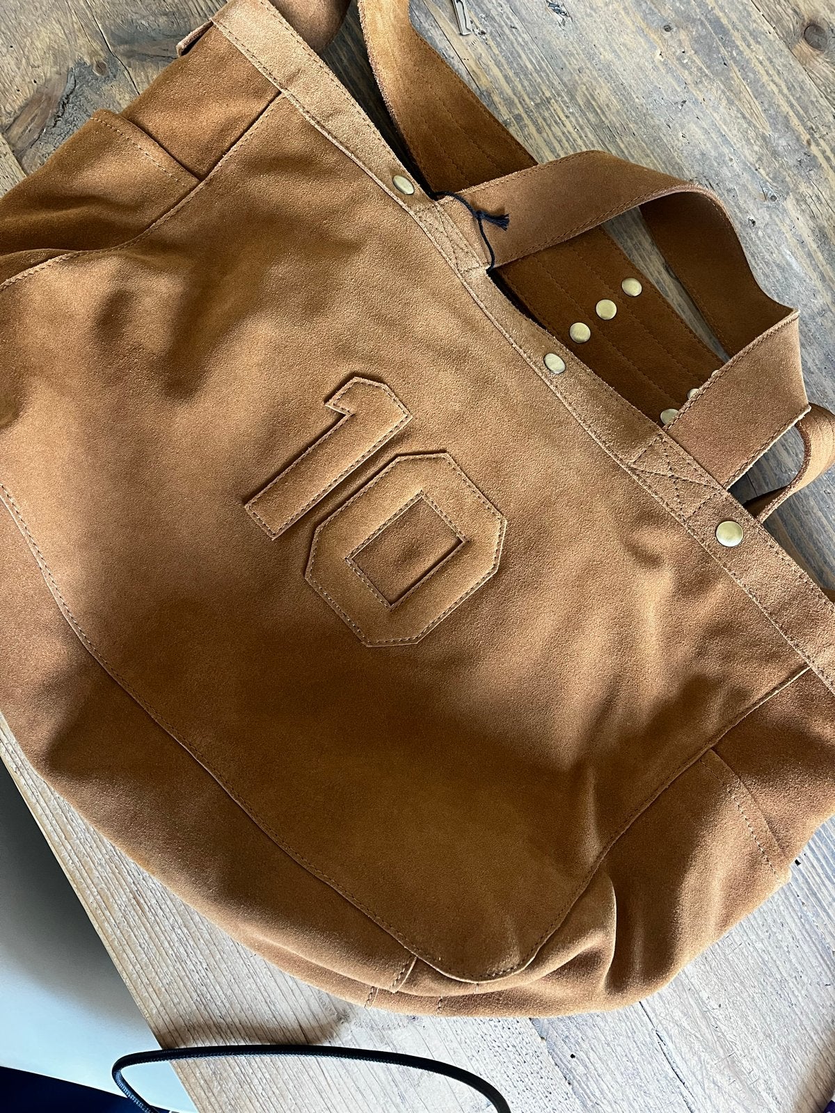 10DAYS Shopper Suede - Nieuw met label, Ophalen, Nieuw, Bruin, Shopper