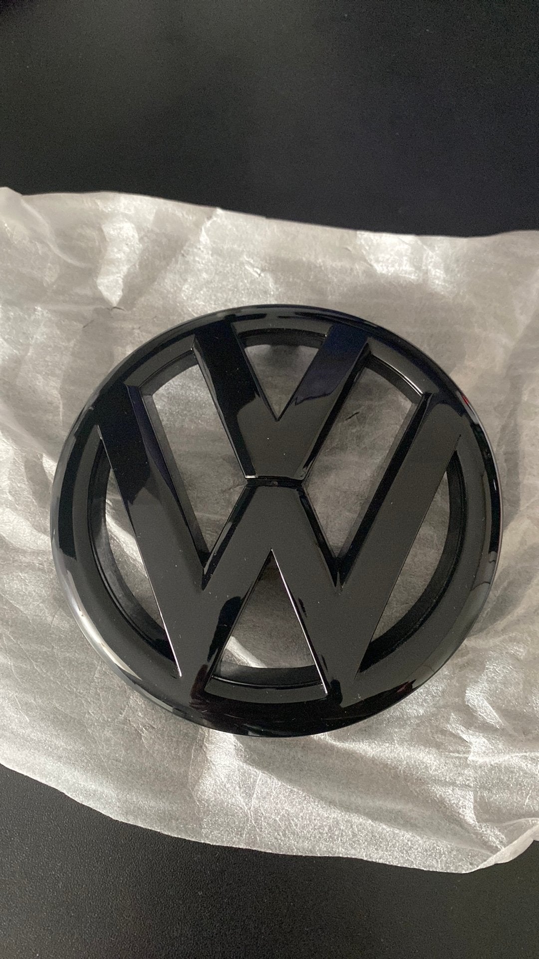 Volkswagen Golf 6 embleem voor, Ophalen of Verzenden, Zo goed als nieuw