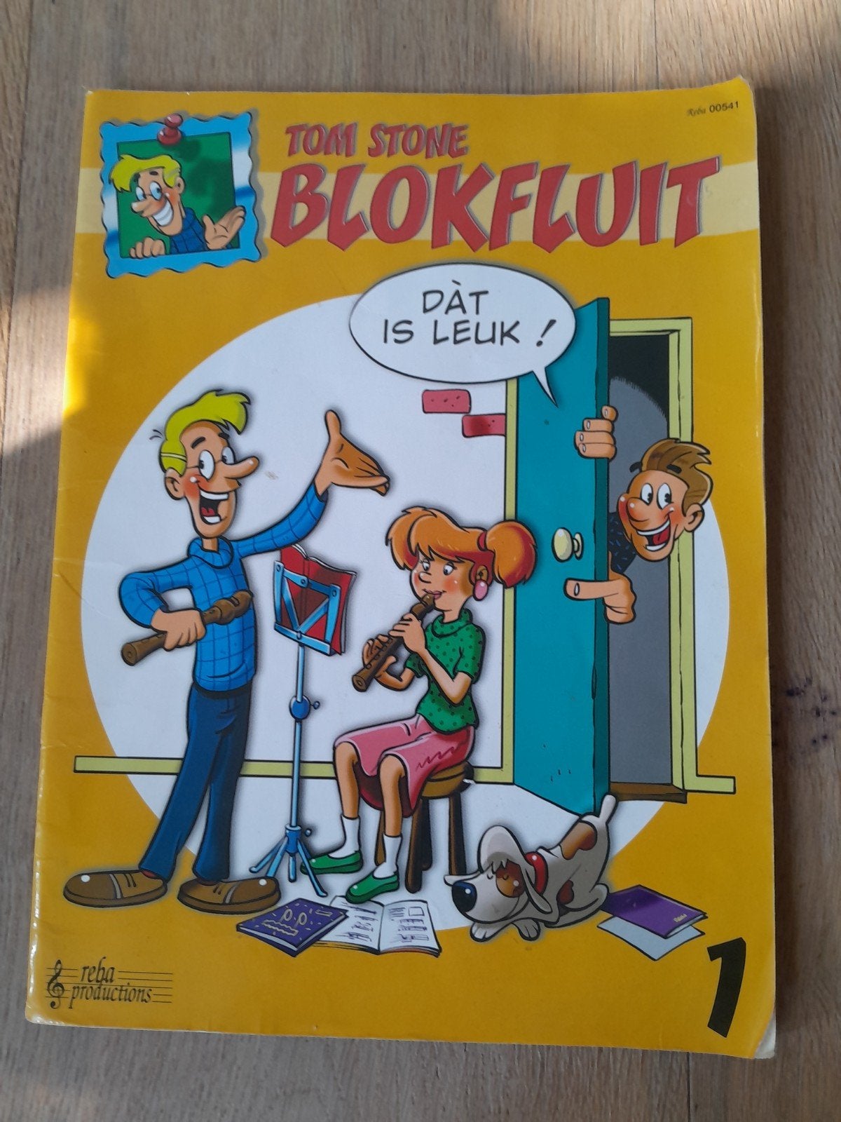 blokfluitboekje Tom Stone, Ophalen of Verzenden, Gelezen, Tom Stone