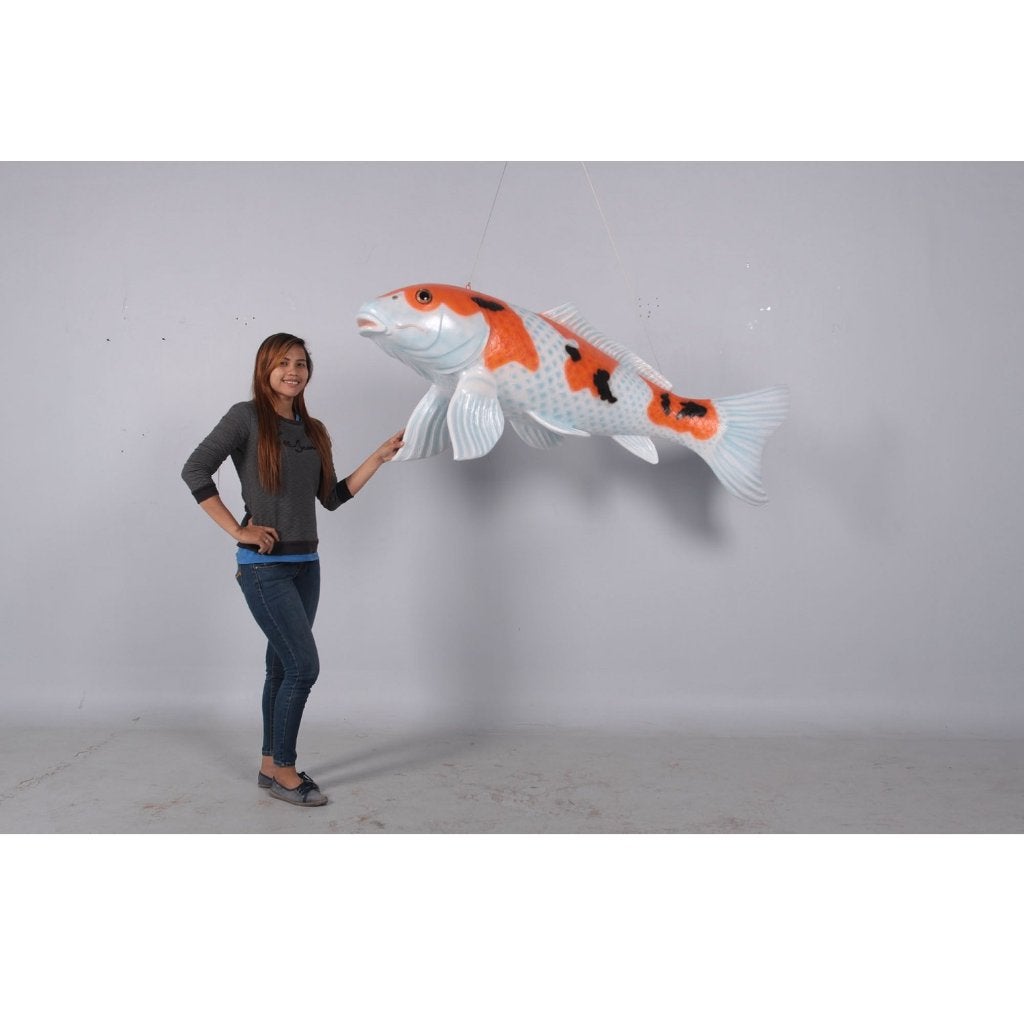 Koi Karper 174 cm - koikarper beeld, Verzamelen, Dierenverzamelingen, Nieuw, Overige typen, Ophalen