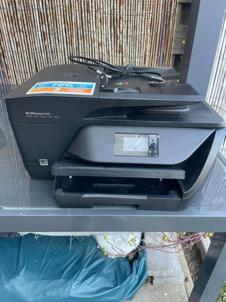 HP printer, Ophalen, Zo goed als nieuw