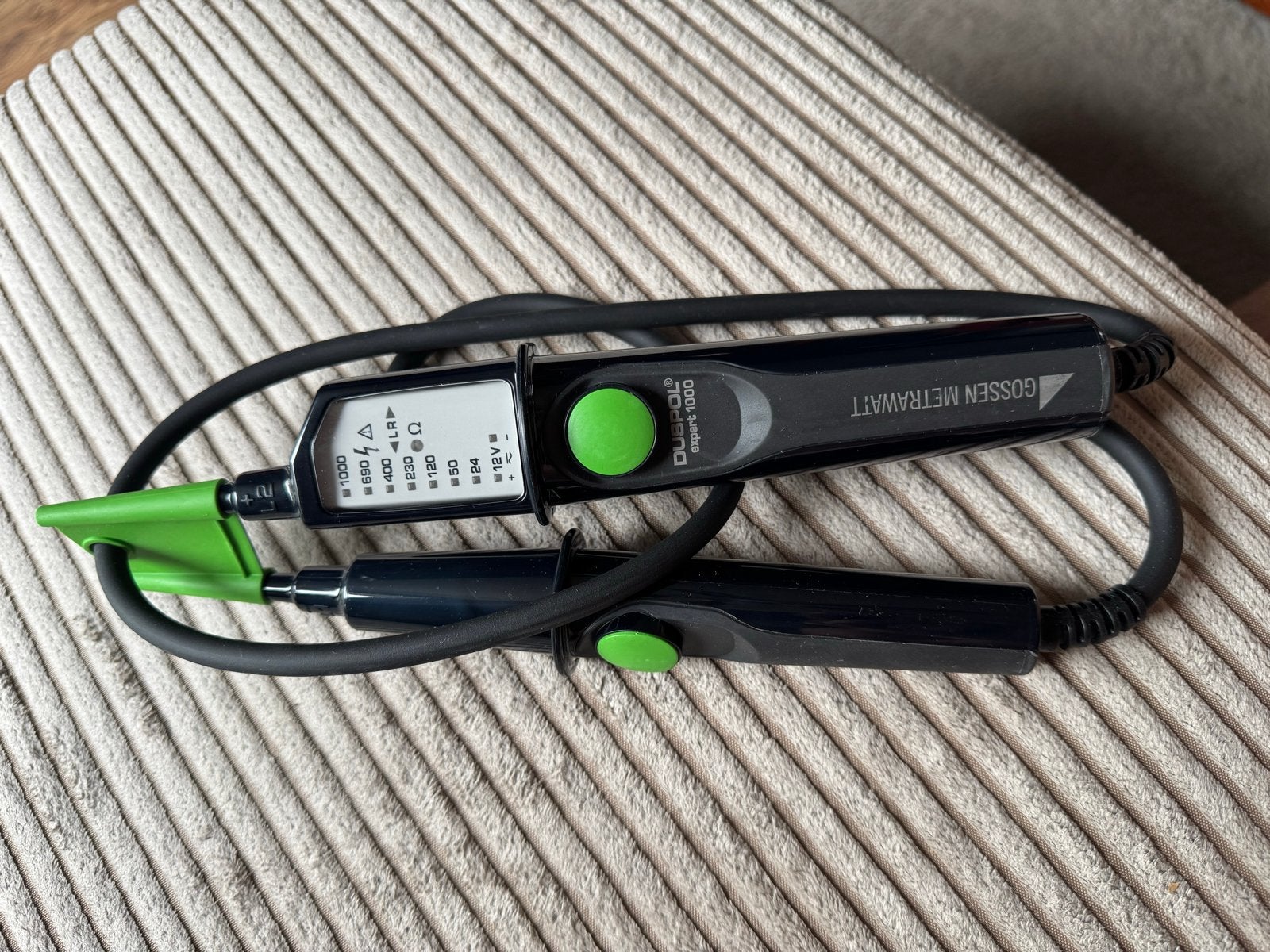 Duspol Expert 1000 Spanningstester - Gossen Metrawatt, Ophalen of Verzenden, Nieuw, Elektriciteit