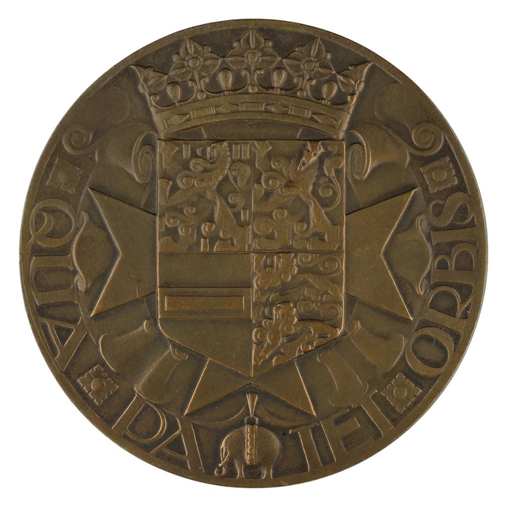 Penning VPK 1929 Chris vd Hoef : Johan Maurits van Nassau, Verzenden, Brons, Nederland