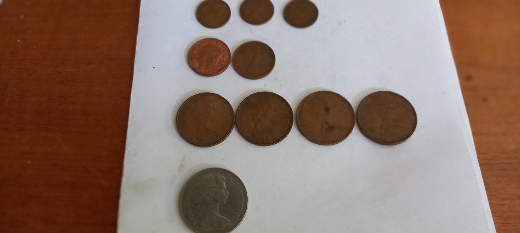 Groot Brittannië, New Pence, aantal munten, Ophalen of Verzenden, Overige landen, Losse munt