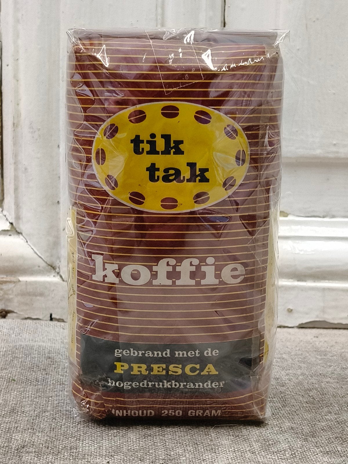 Oud pakje Tik Tak koffie, Ophalen of Verzenden, Gebruikt