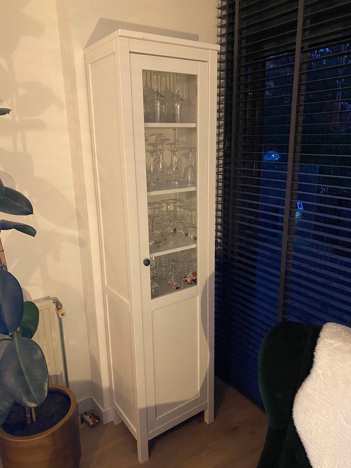 Vitrine kast ikea, Ophalen, Zo goed als nieuw