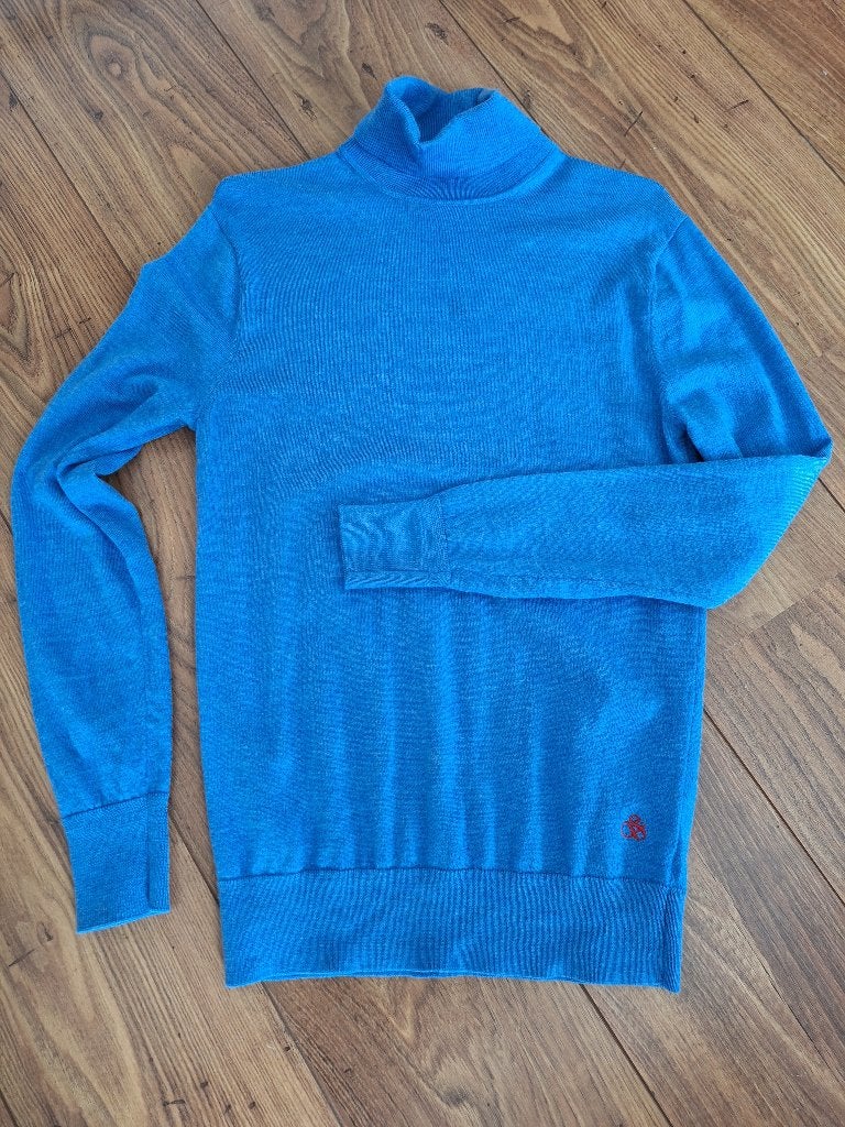 Scotch & Soda Amsterdam col trui, Kleding | Heren, Blauw, Ophalen of Verzenden, Gedragen, Scotch & Soda