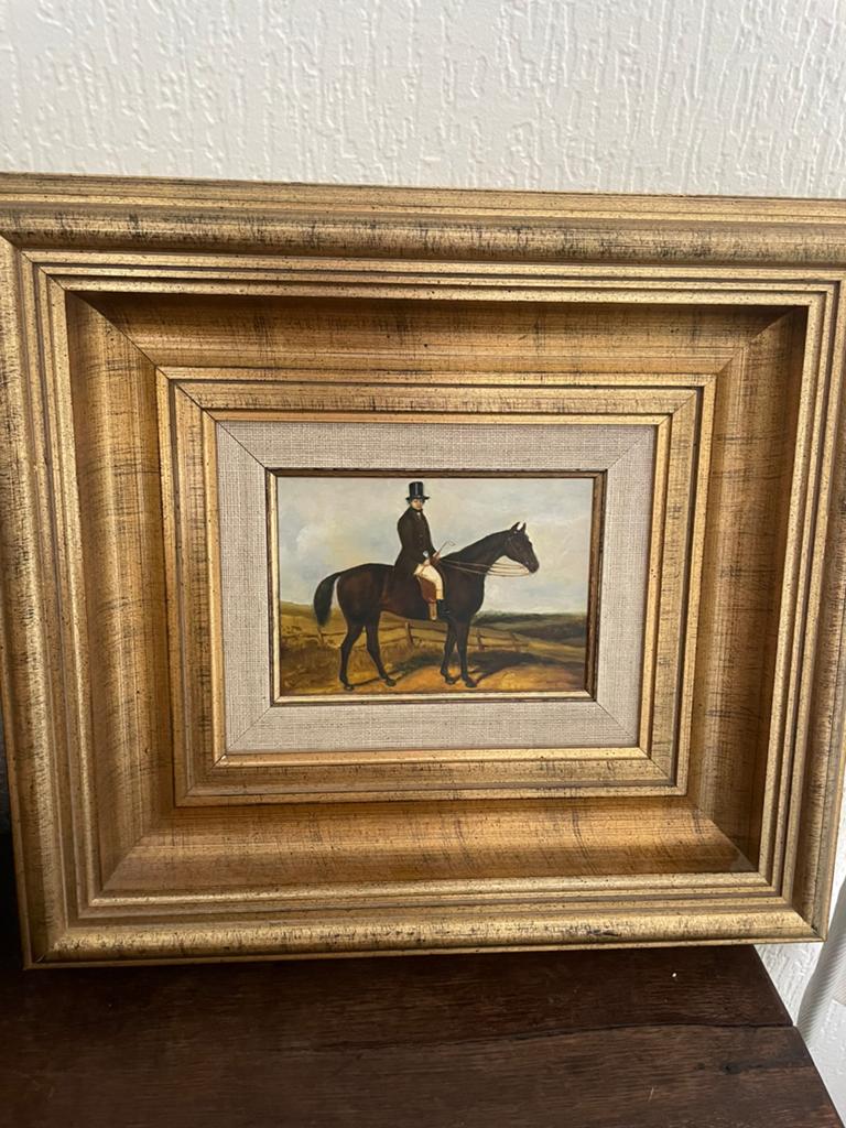Klassiek schilderij Paard, Antiek en Kunst, Ophalen of Verzenden