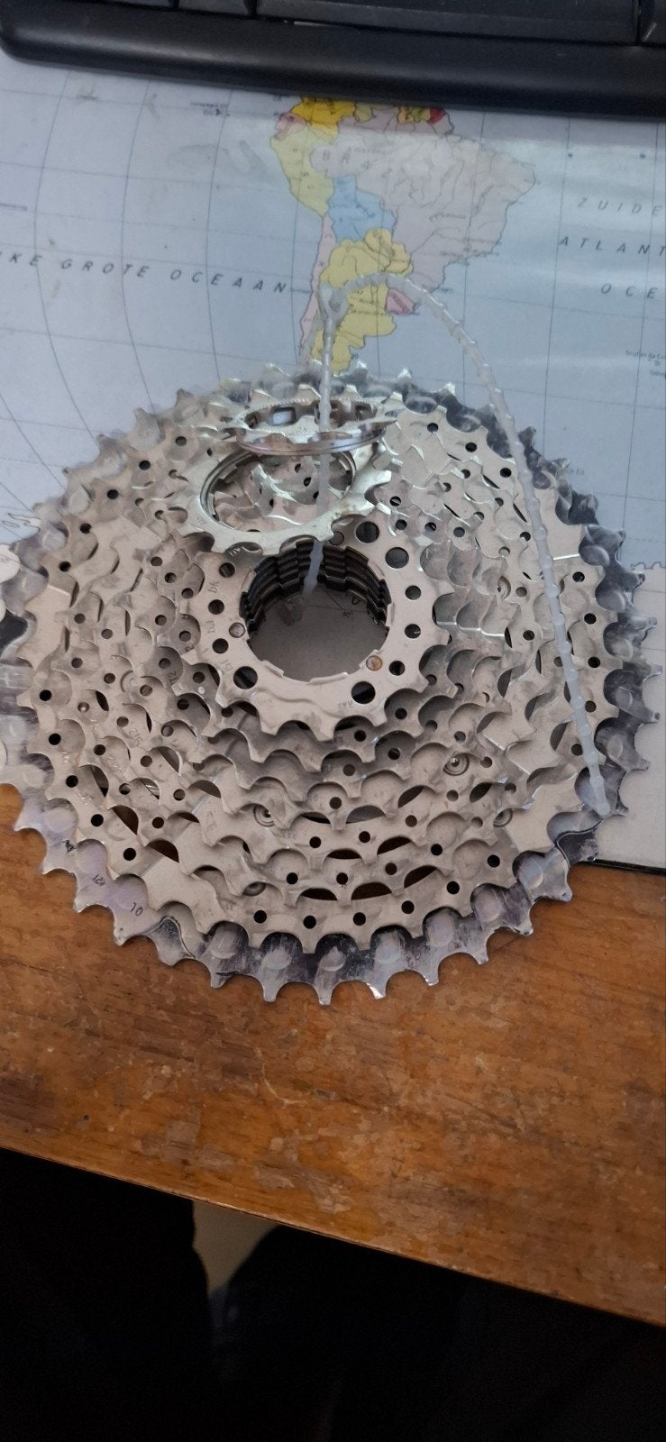 10 speed 11-42 Derailleur., Fietsen en Brommers, Ophalen of Verzenden, Zo goed als nieuw