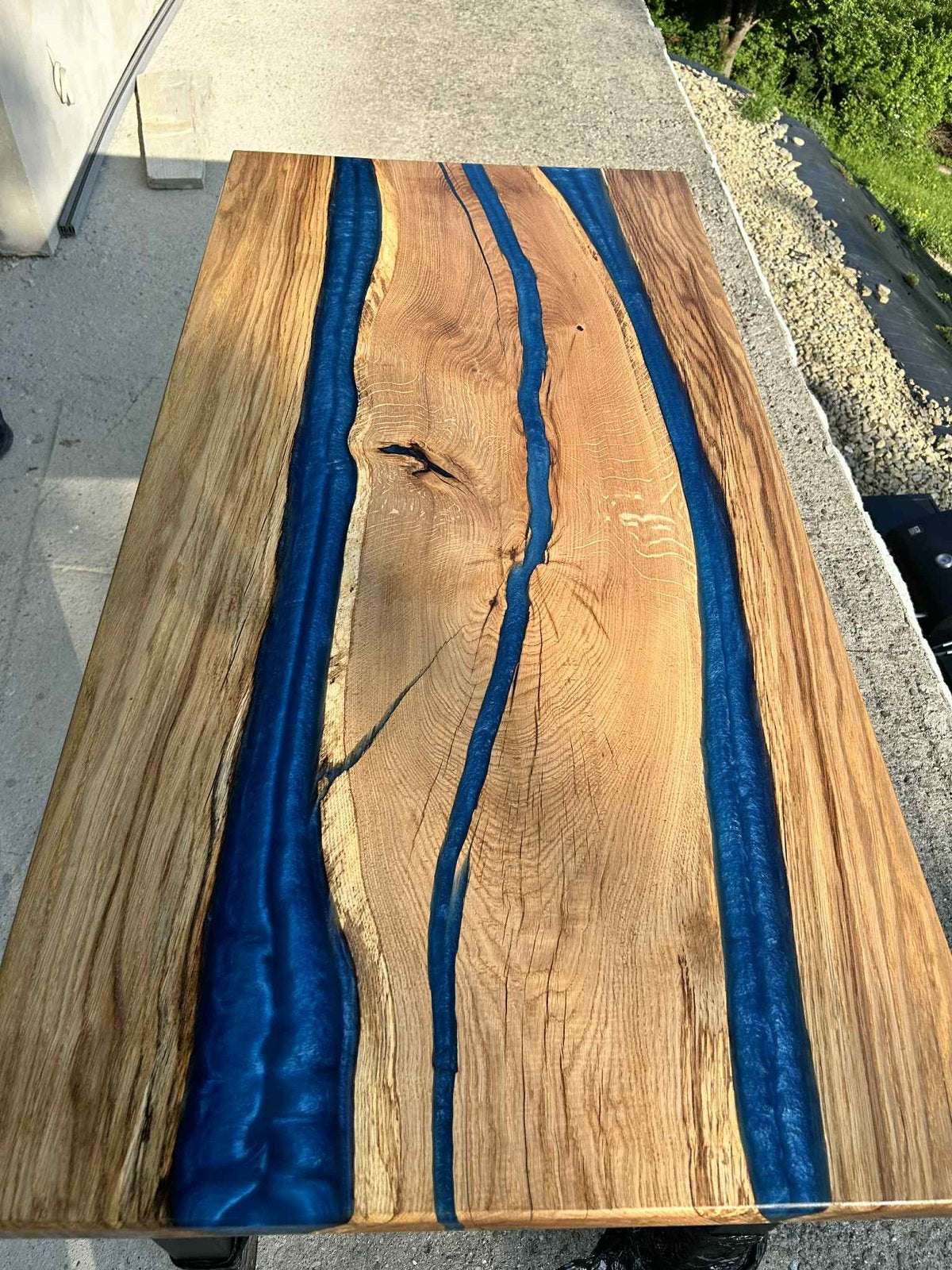 Epoxy resin tafel, Ophalen of Verzenden