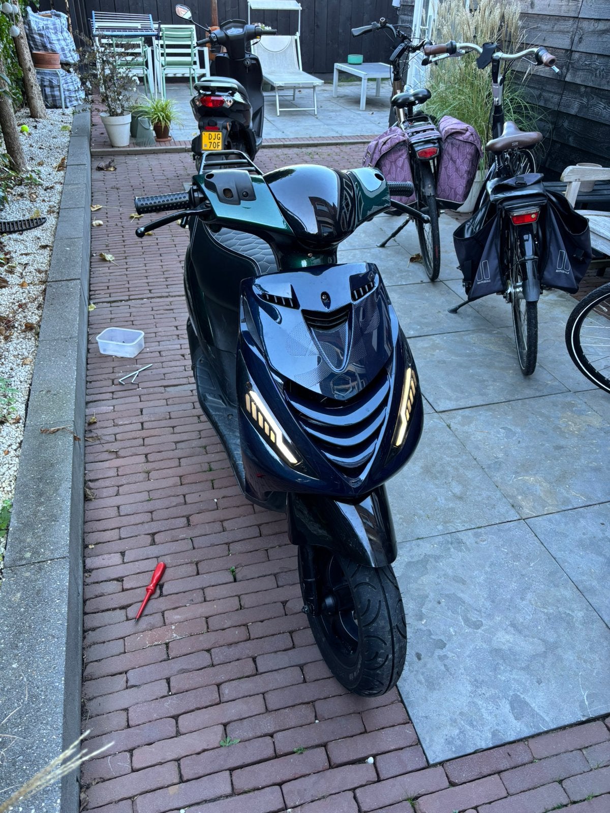 Zip 2 takt 50cc WOK project 2004, Ophalen, Zo goed als nieuw, Tweetakt, Zip