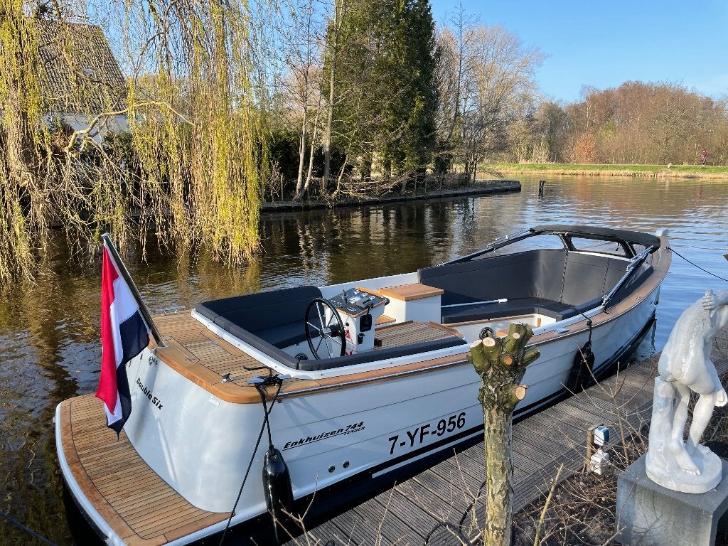 PER DIRECT BESCHIKBAAR Enkhuizen 744 tender jong gebruikt, Tender, Binnenboordmotor, 1.00 - 1.50 meter, Diesel