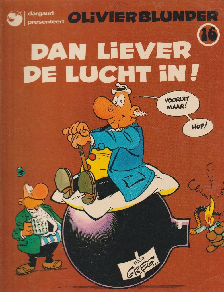 Olivier Blunder 16 t/m 38, Meerdere stripboeken, Ophalen of Verzenden, Gelezen