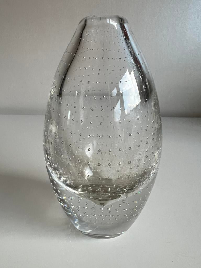 Floris Meydam Leerdam Spijkervaas Jaren 50, Antiek en Kunst, Antiek | Glas en Kristal, Ophalen of Verzenden
