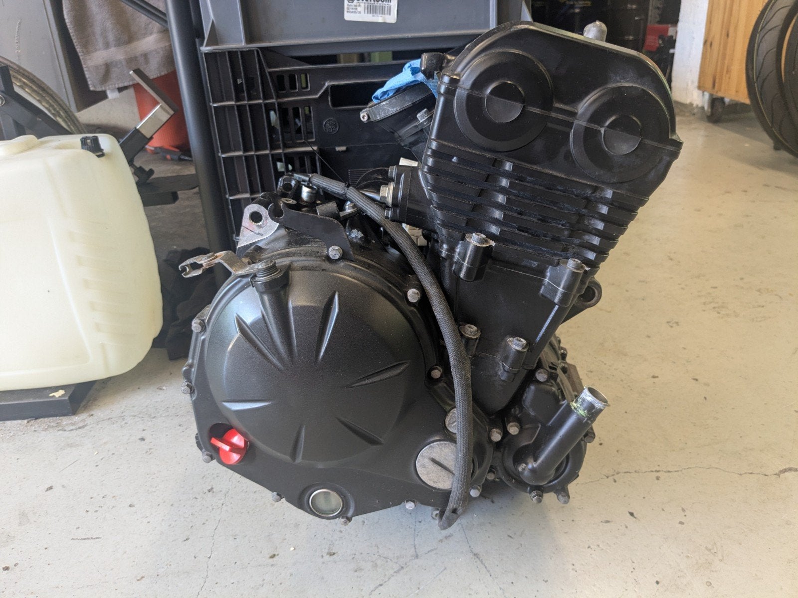 Kawasaki ER-6N ER6N ER6 ER6F Motorblok 2006-2016 23681 km, Ophalen of Verzenden, Gebruikt