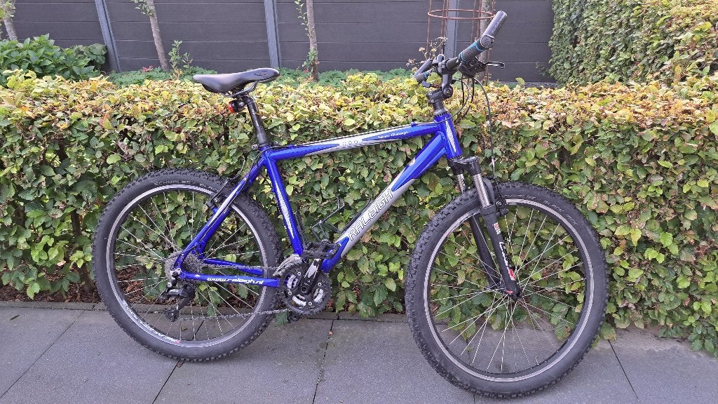 Raleigh Mountainbike 26 inch wielen, Fietsen en Brommers, Gebruikt, Hardtail, 45 tot 49 cm, Ophalen