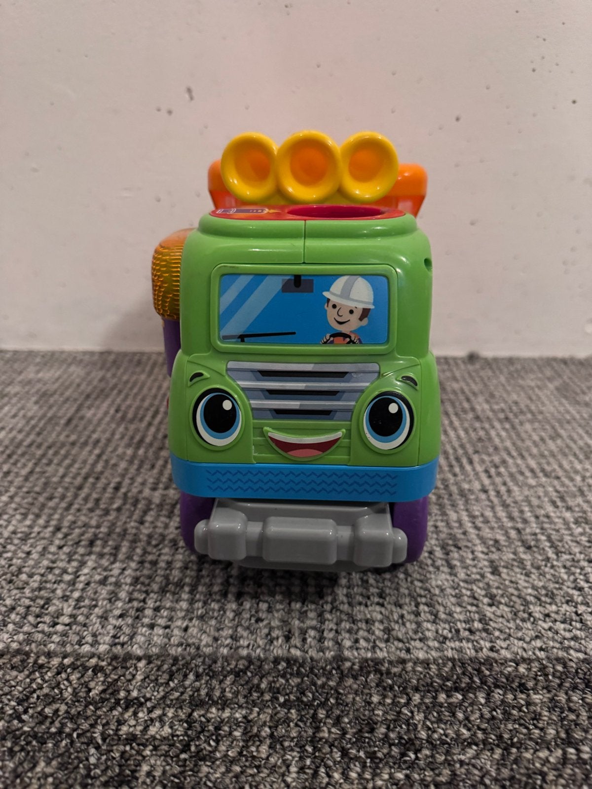 VTech Blokkenpret Kiepwagen - Interactief Speelgoed, Ophalen of Verzenden, Gebruikt