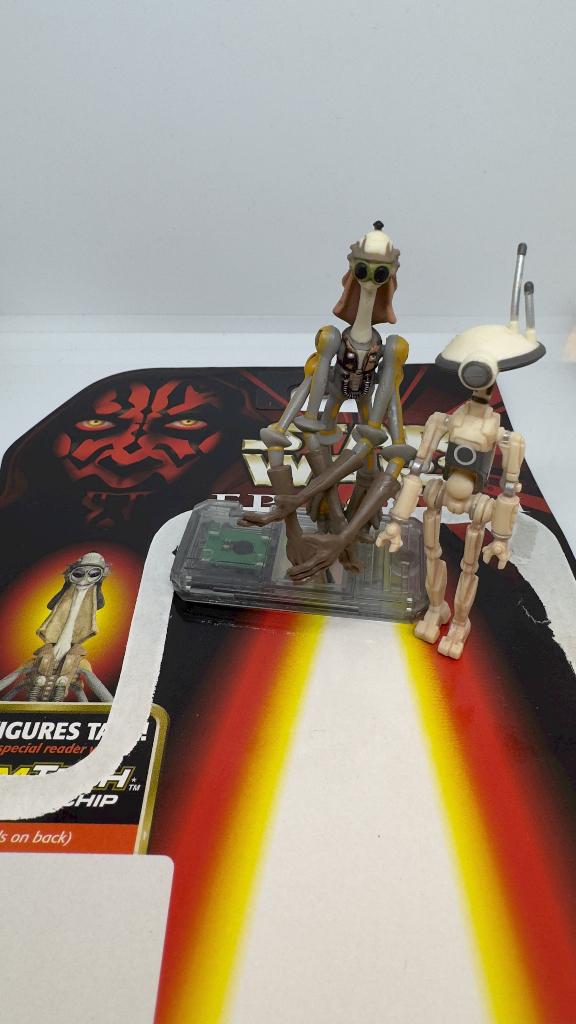 Star Wars Episode I Gasgano & Pit droid, Ophalen, Gebruikt, Actiefiguurtje