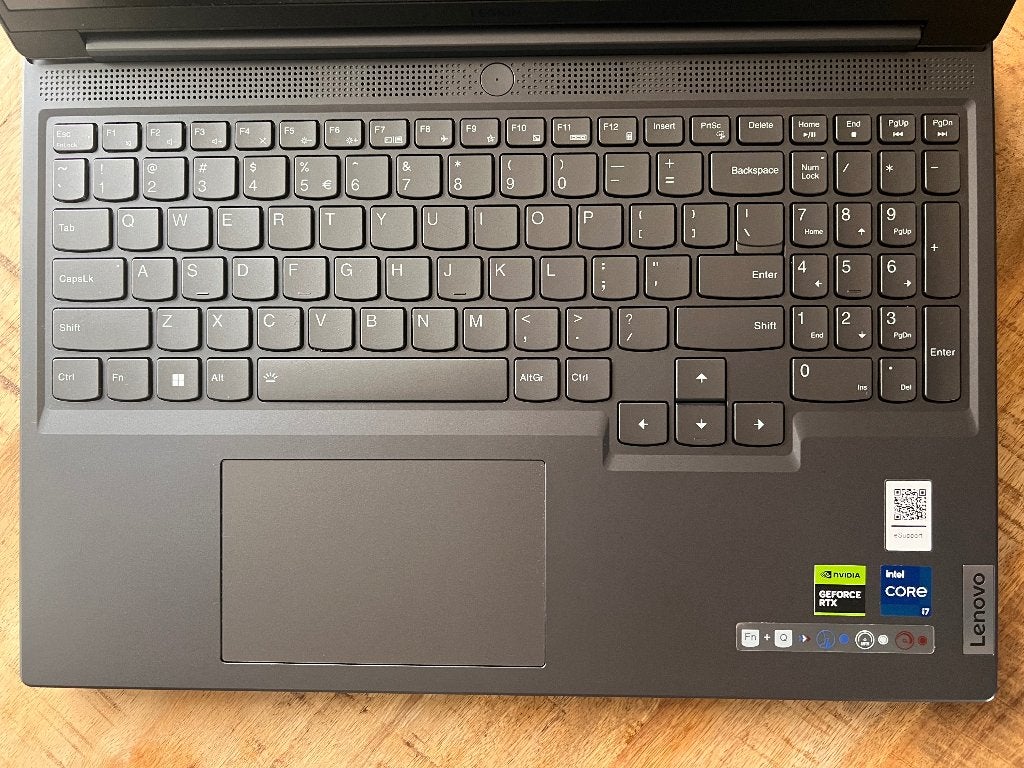 Lenovo Legion Slim 5 16 inch RTX 4060, Met videokaart, Qwerty, Intel® Core™ i7 , Zo goed als nieuw