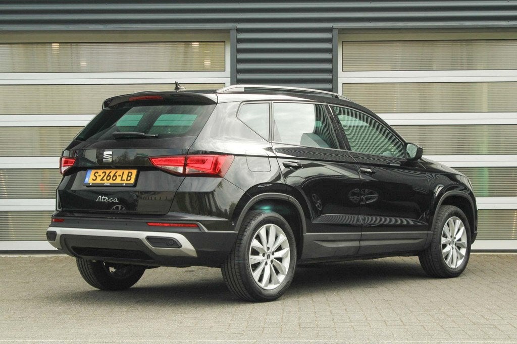 SEAT Ateca 1.5 TSI 150pk DSG Style Business Intense | Stoel/, 12 maanden, Euro 6, Ateca, Zwart