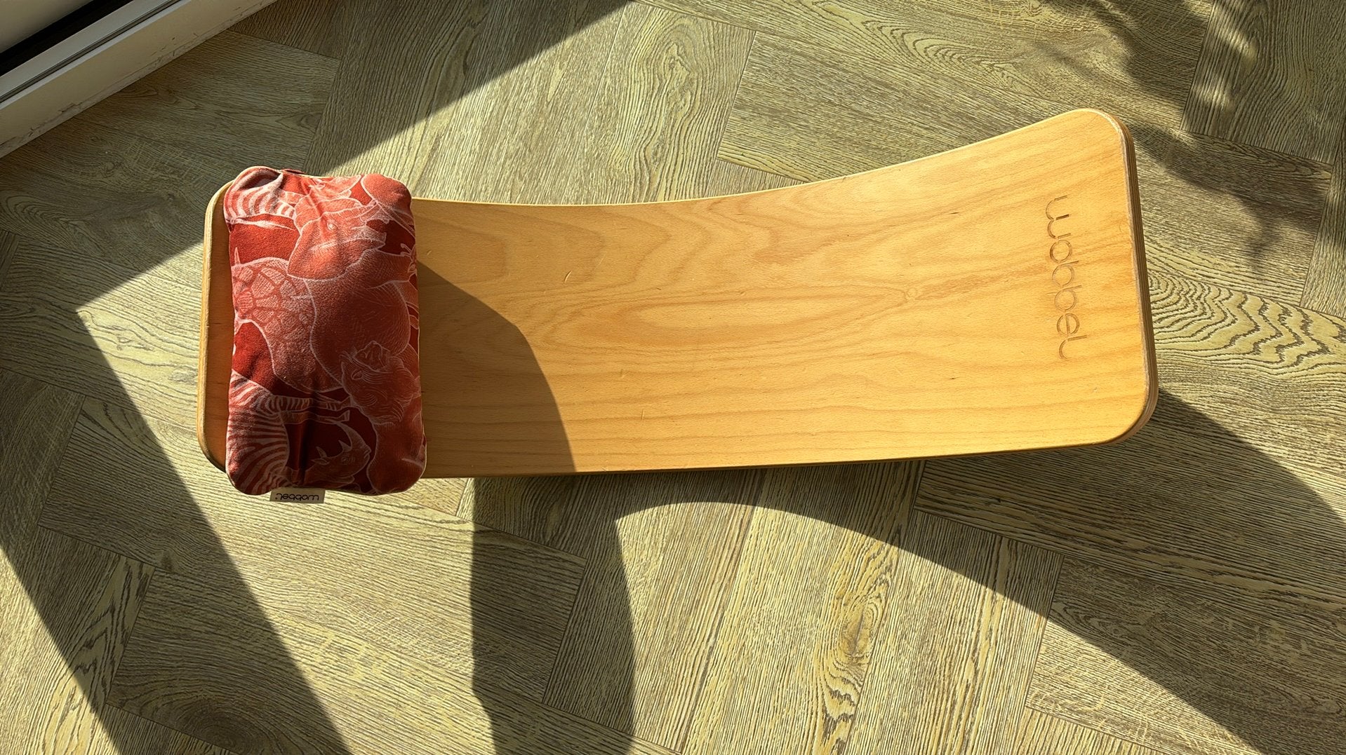 Wobbel Board met lichtblauw vilt met kussentje, Ophalen, Gebruikt, Jongen of Meisje