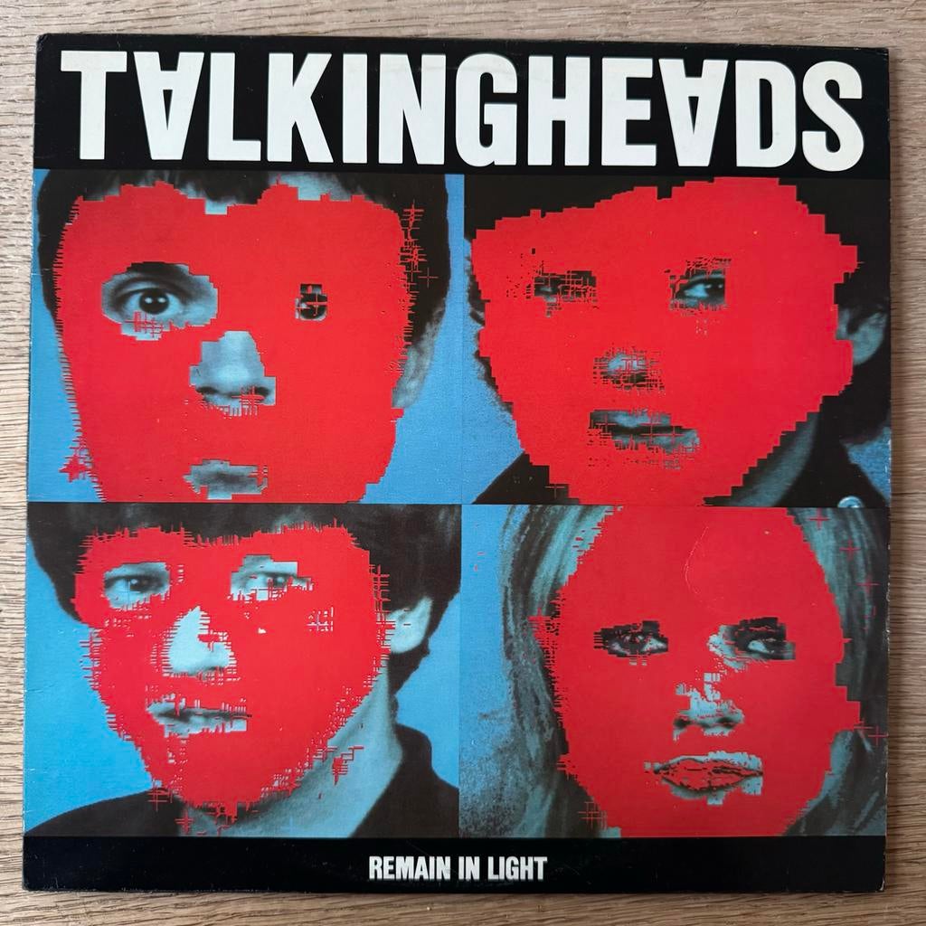 Talking Heads - Remain in Light LP Vinyl Canada David Byrne, Gebruikt, Originele persing, 1980 - 1989, Ophalen of Verzenden