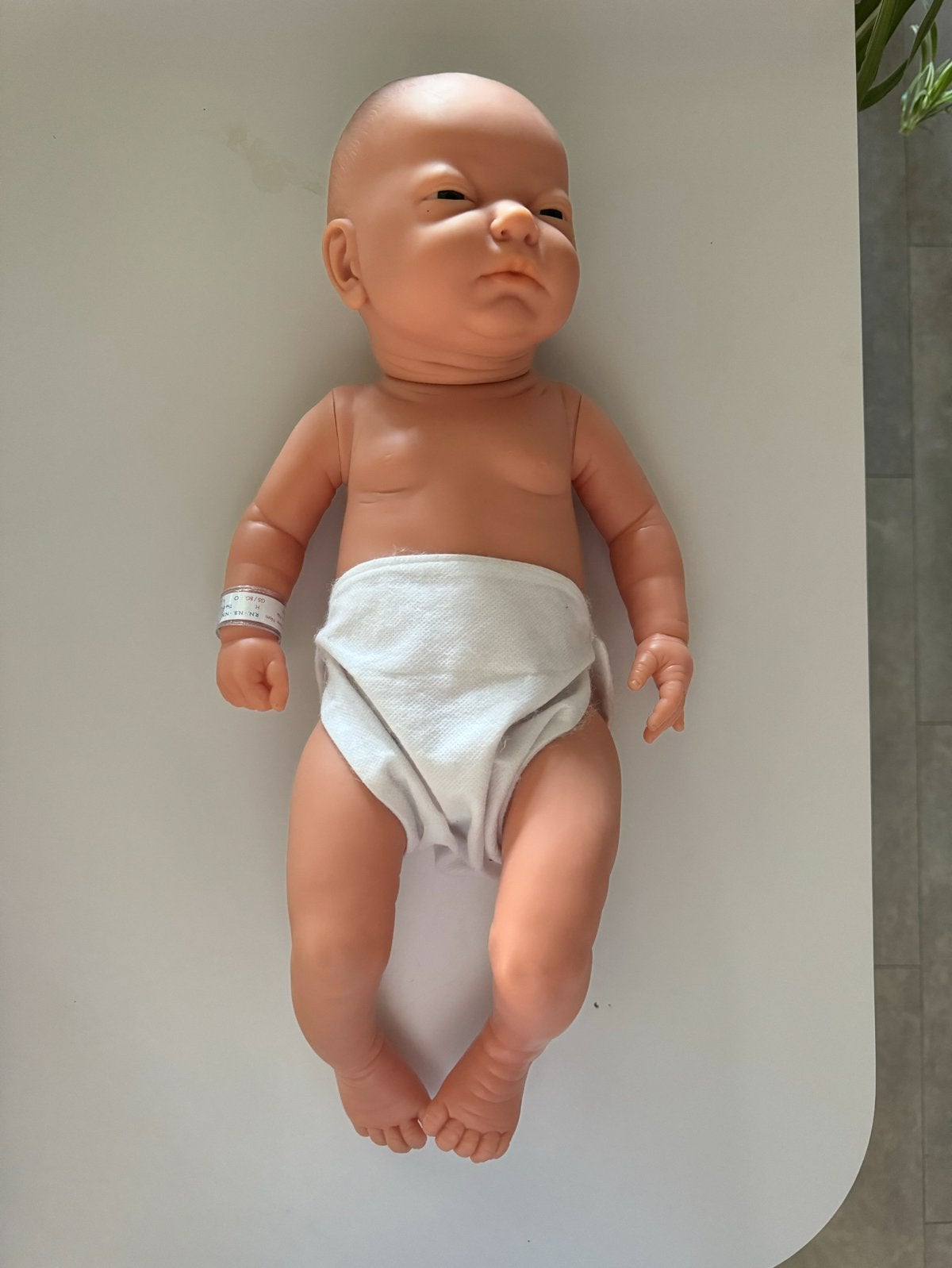 Realistische Baby Oefenpop Paspop voor Medische Simulatie, Ophalen, Zo goed als nieuw, Babypop