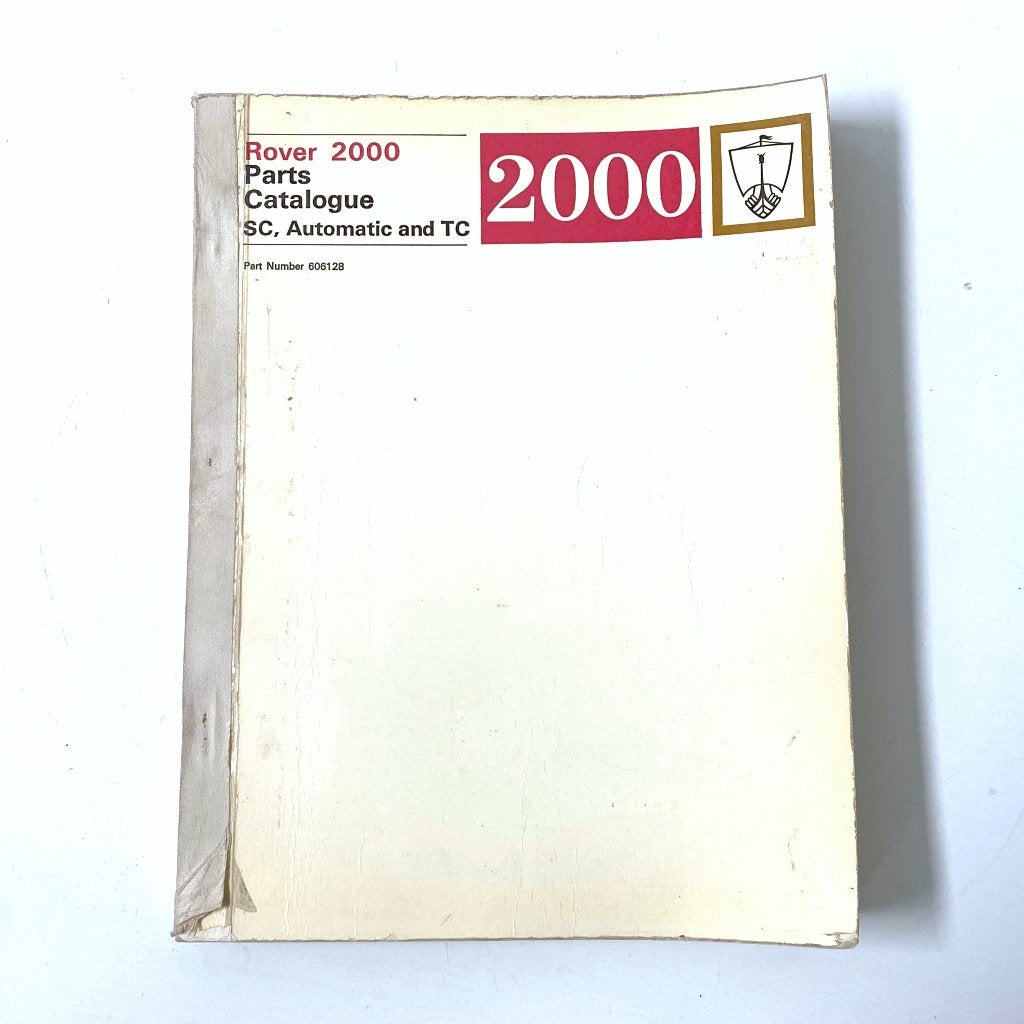 Rover P6 parts catalogue 1969, Verzenden, Gelezen, Overige merken