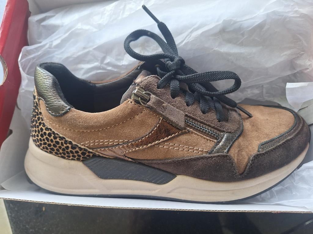 Gabor rolling soft maat 6,5 breedte H. Met rits, Kleding | Dames, Schoenen, Gedragen, Sneakers of Gympen, Bruin, Ophalen of Verzenden