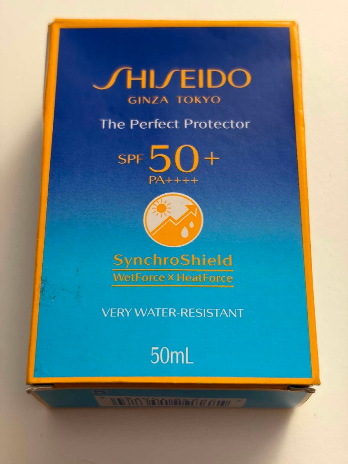 Sunscreen Shiseido SPF 50+ very water resistant, Gehele gezicht, Wit, Nieuw, Ophalen of Verzenden