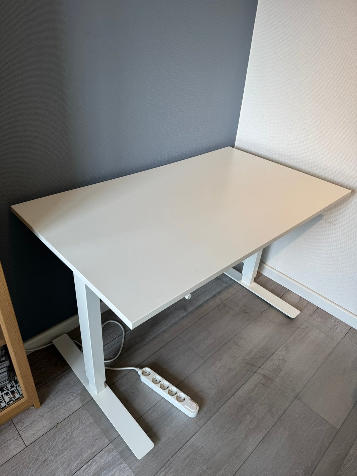 IKEA Skarsta zit/sta bureau, Huis en Inrichting, Bureaus, Ophalen, Zit-sta bureau, Gebruikt, 120 cm