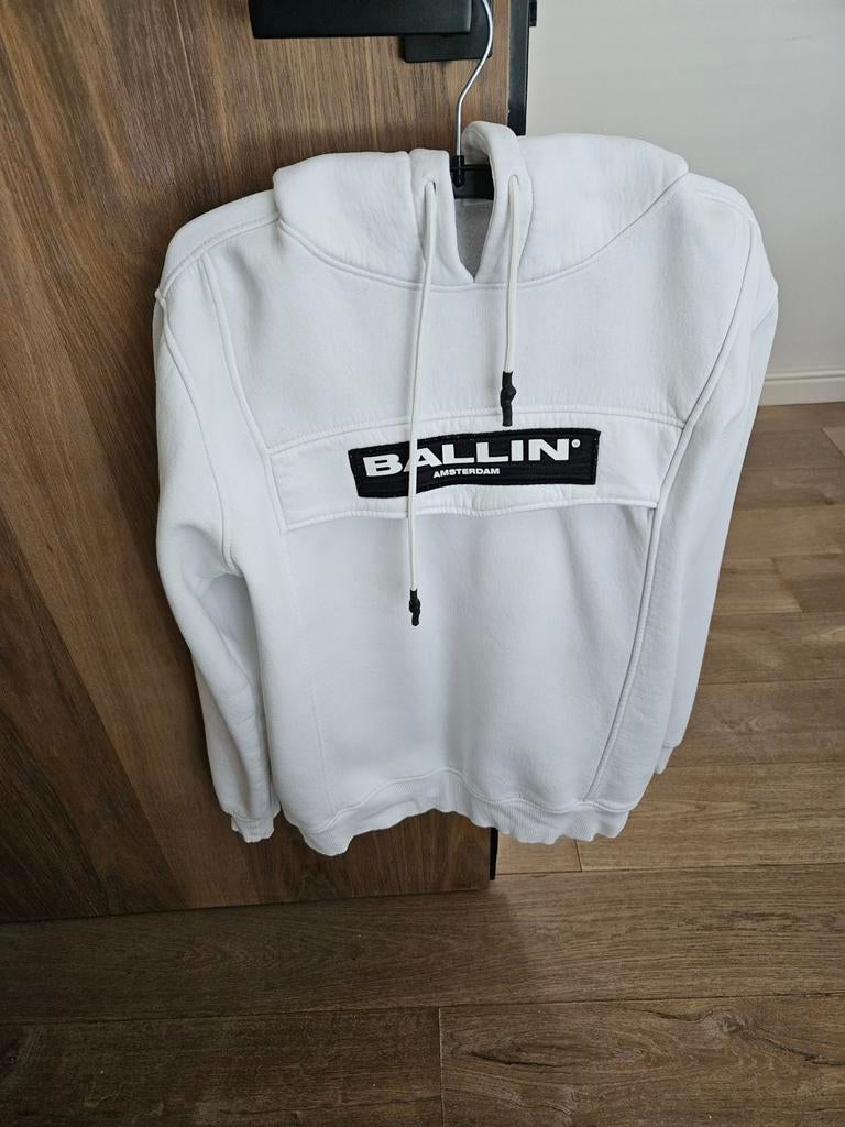 Ballin' Amsterdam Purewhite Hoodie Maat M, Maat 48/50 (M), Wit, Ballin' Amsterdam, Ophalen of Verzenden